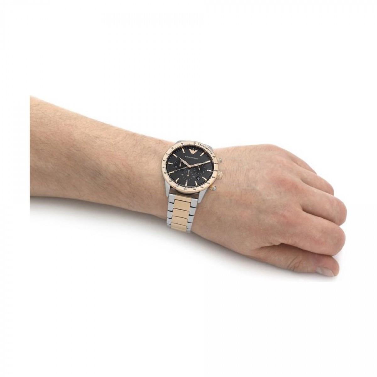 Emporio Armani AR11521 Mario Chronograph Men's Watch Emporio Armani AR11521 Mario Chronograph Men's Watch
